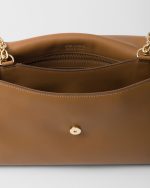 Prada Doux Medium Leather Shoulder Bag - Image 5